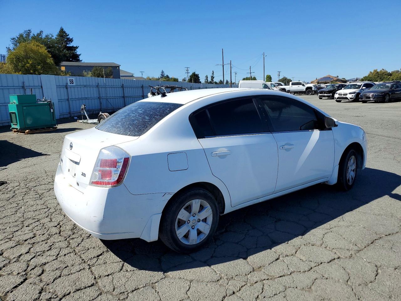 2007 Nissan Sentra 2.0 White vin: 3N1AB61EX7L634573