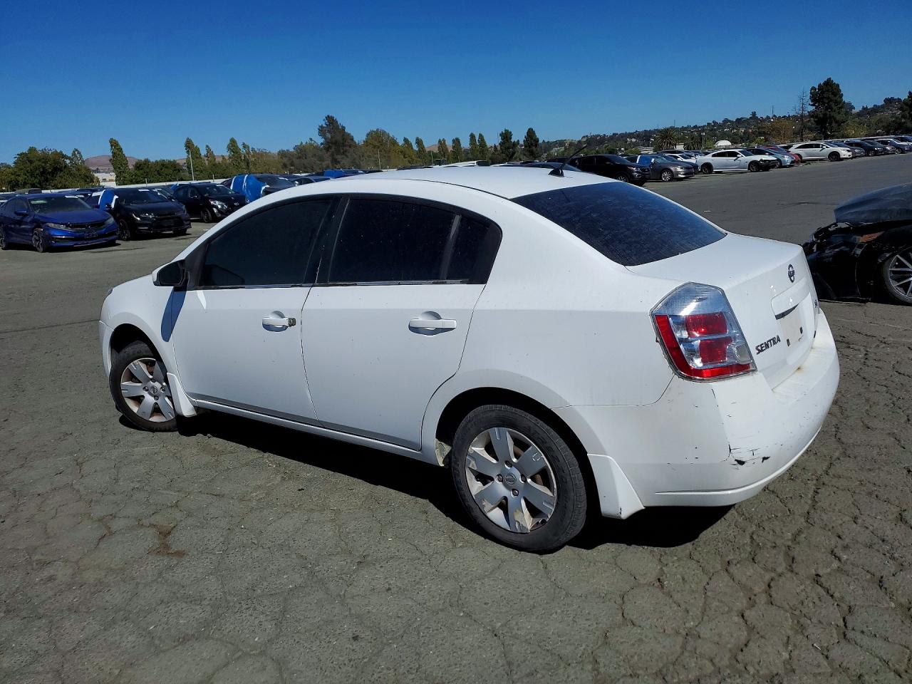 2007 Nissan Sentra 2.0 White vin: 3N1AB61EX7L634573