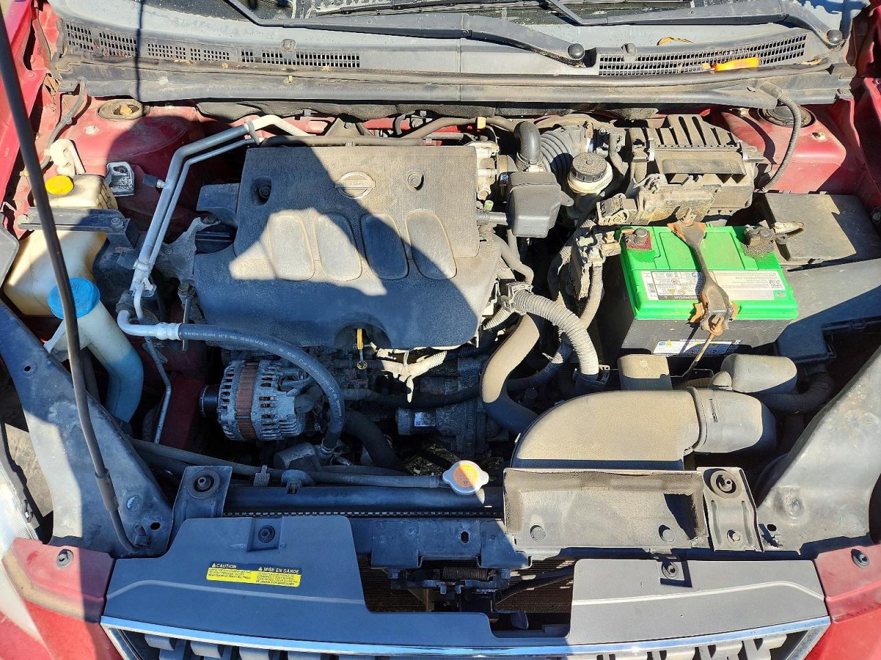2007 Nissan Sentra 2.0 Red vin: 3N1AB61EX7L638705