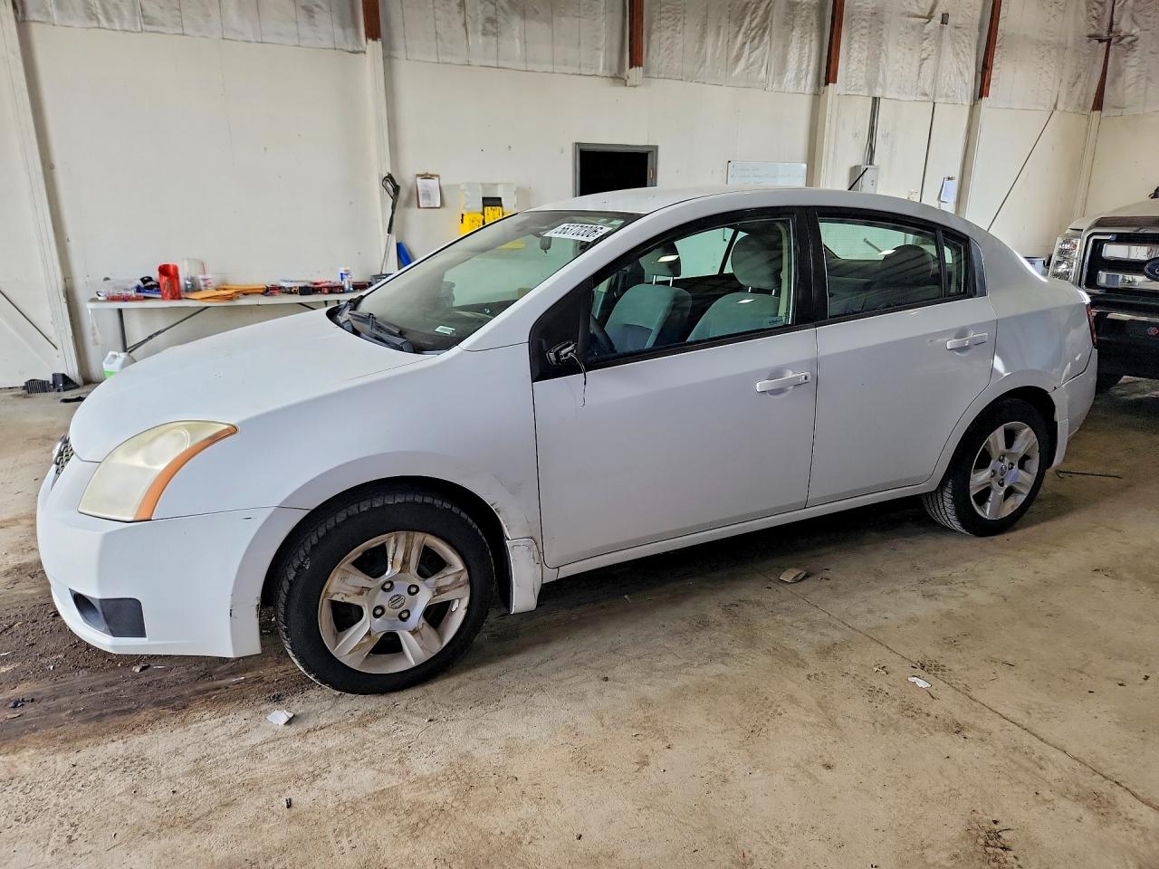 2007 Nissan Sentra 2.0 White vin: 3N1AB61EX7L641782
