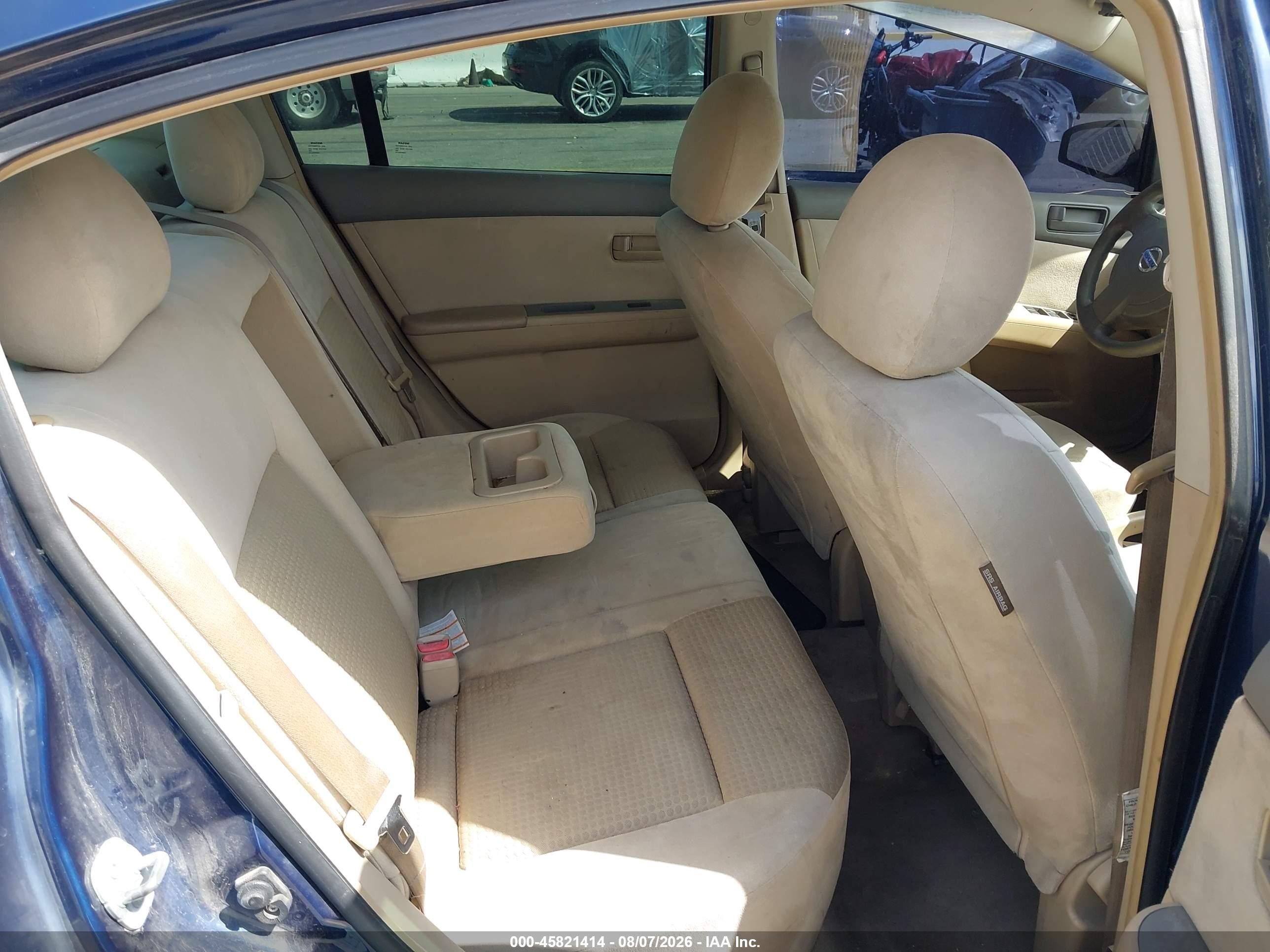 2007 Nissan Sentra 2.0 Blue vin: 3N1AB61EX7L643094