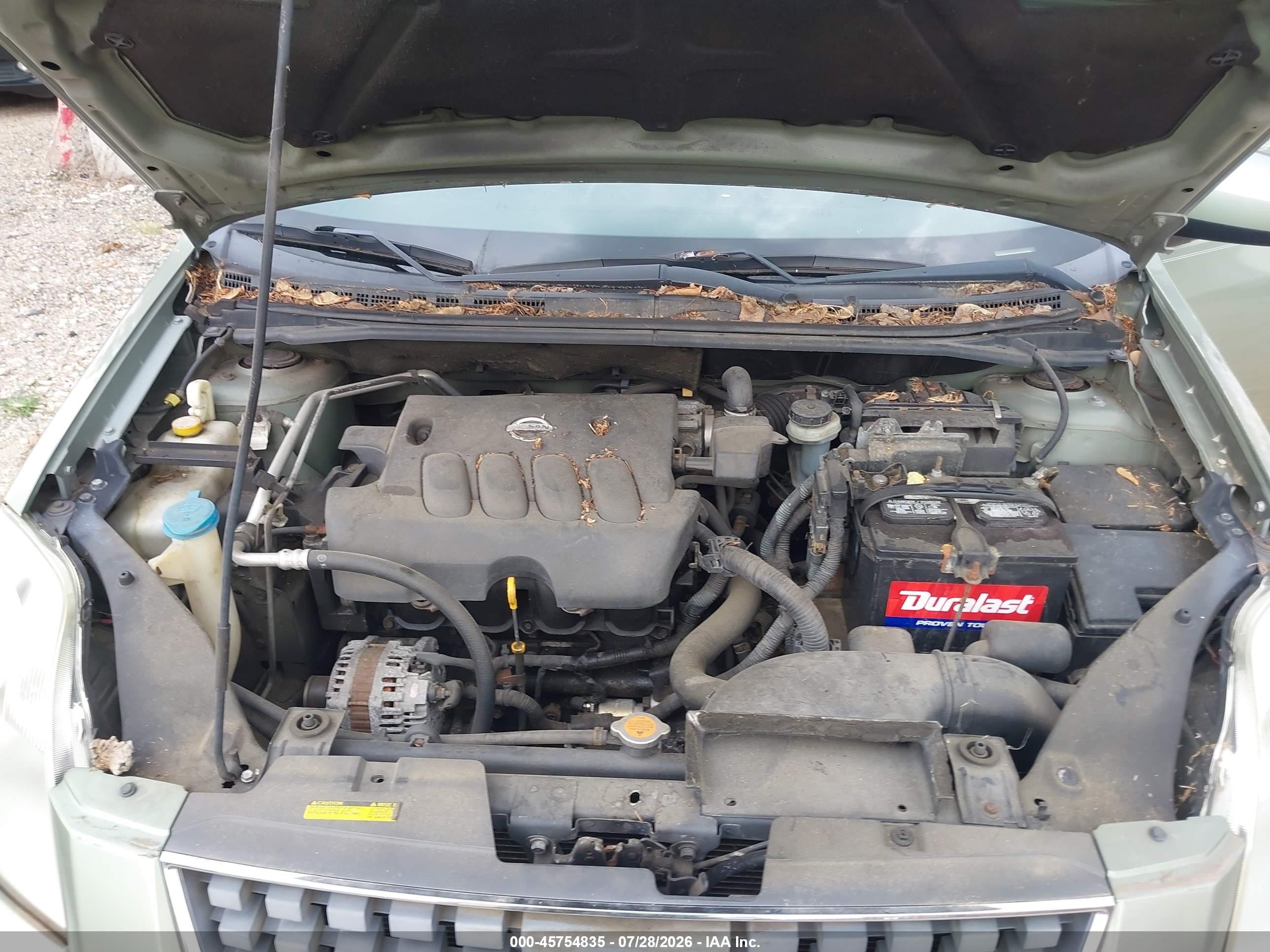 2007 Nissan Sentra 2.0s Green vin: 3N1AB61EX7L683725