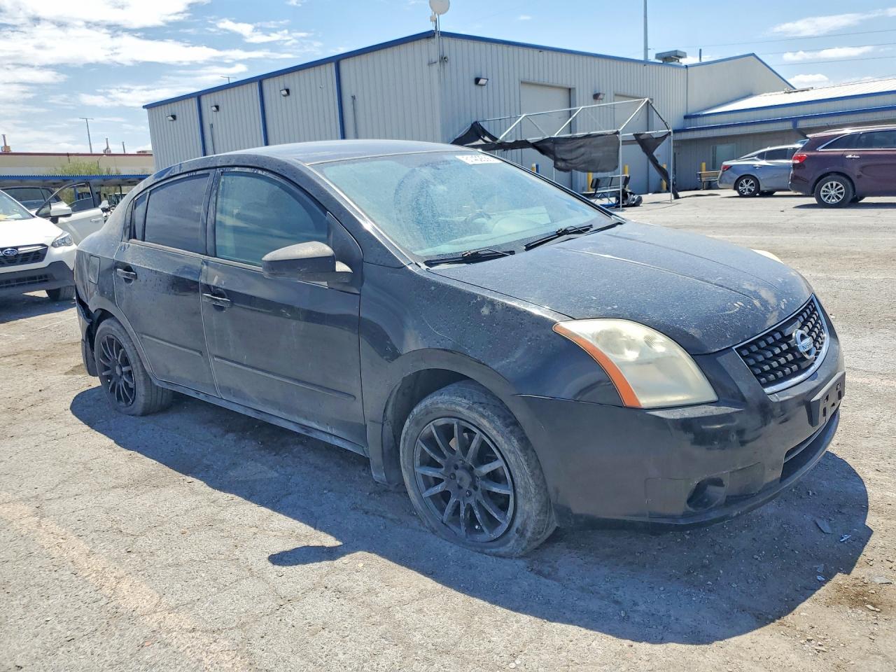 2008 Nissan Sentra 2.0 Черный vin: 3N1AB61EX8L635448