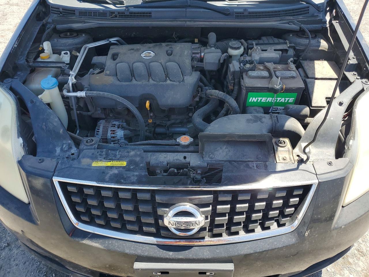2008 Nissan Sentra 2.0 Черный vin: 3N1AB61EX8L635448