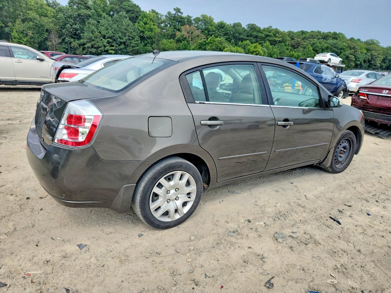 2008 Nissan Sentra 2.0 Gray vin: 3N1AB61EX8L648202