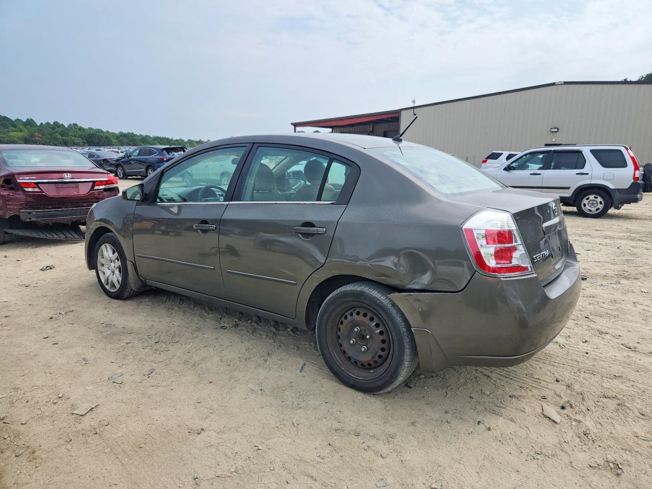 2008 Nissan Sentra 2.0 Gray vin: 3N1AB61EX8L648202