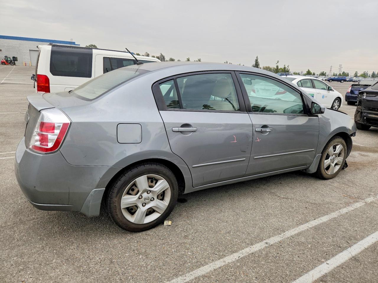 2008 Nissan Sentra 2.0/2.0s/2.0sl Серый vin: 3N1AB61EX8L683239