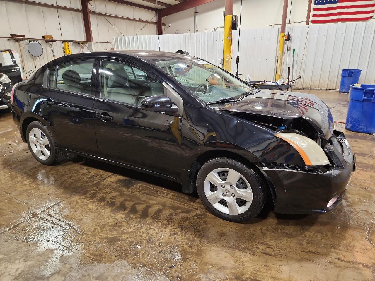 2008 Nissan Sentra 2.0 Black vin: 3N1AB61EX8L737266