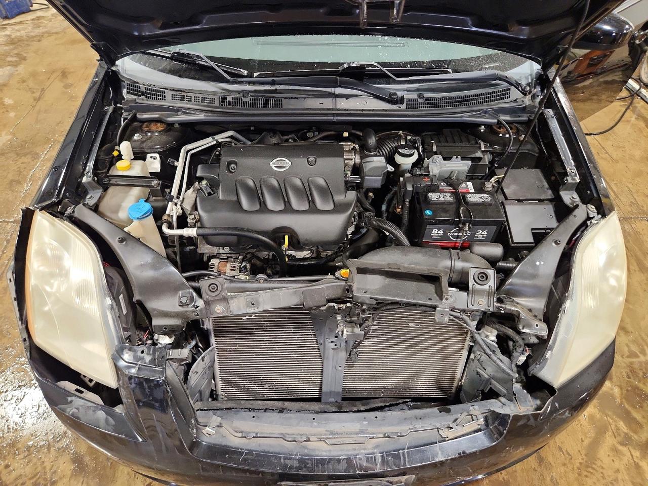 2008 Nissan Sentra 2.0 Black vin: 3N1AB61EX8L737266