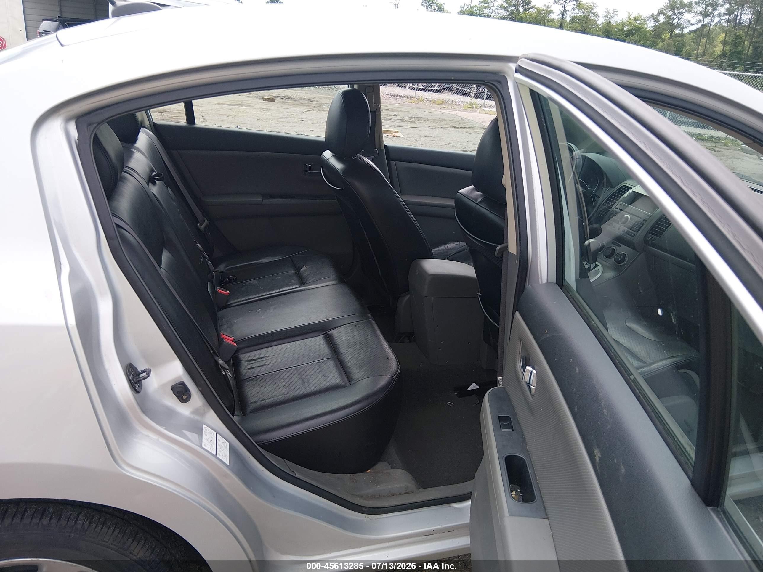 2008 Nissan Sentra 2.0 Sl Silver vin: 3N1AB61EX8L738417