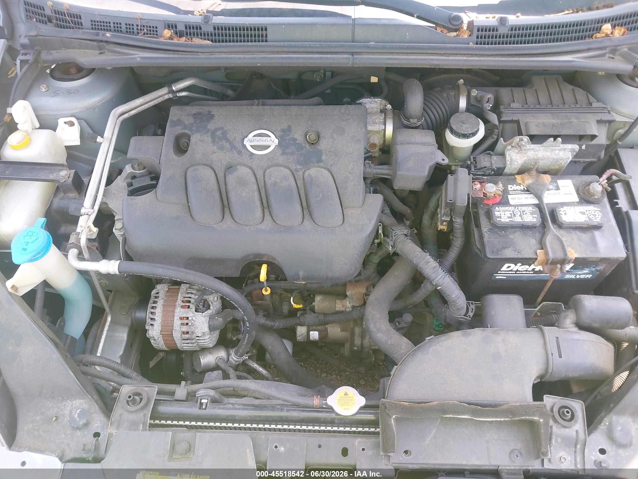 2008 Nissan Sentra 2.0 Gray vin: 3N1AB61EX8L757369