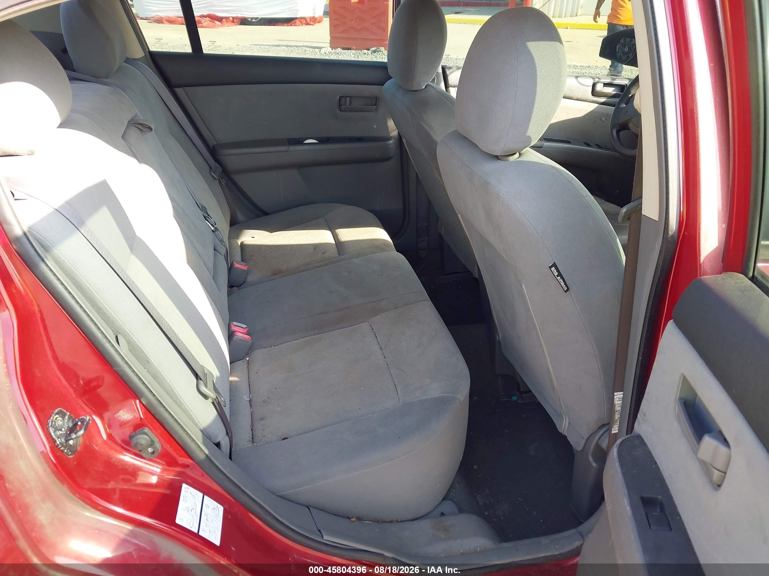 2009 Nissan Sentra 2.0 Red vin: 3N1AB61EX9L617761