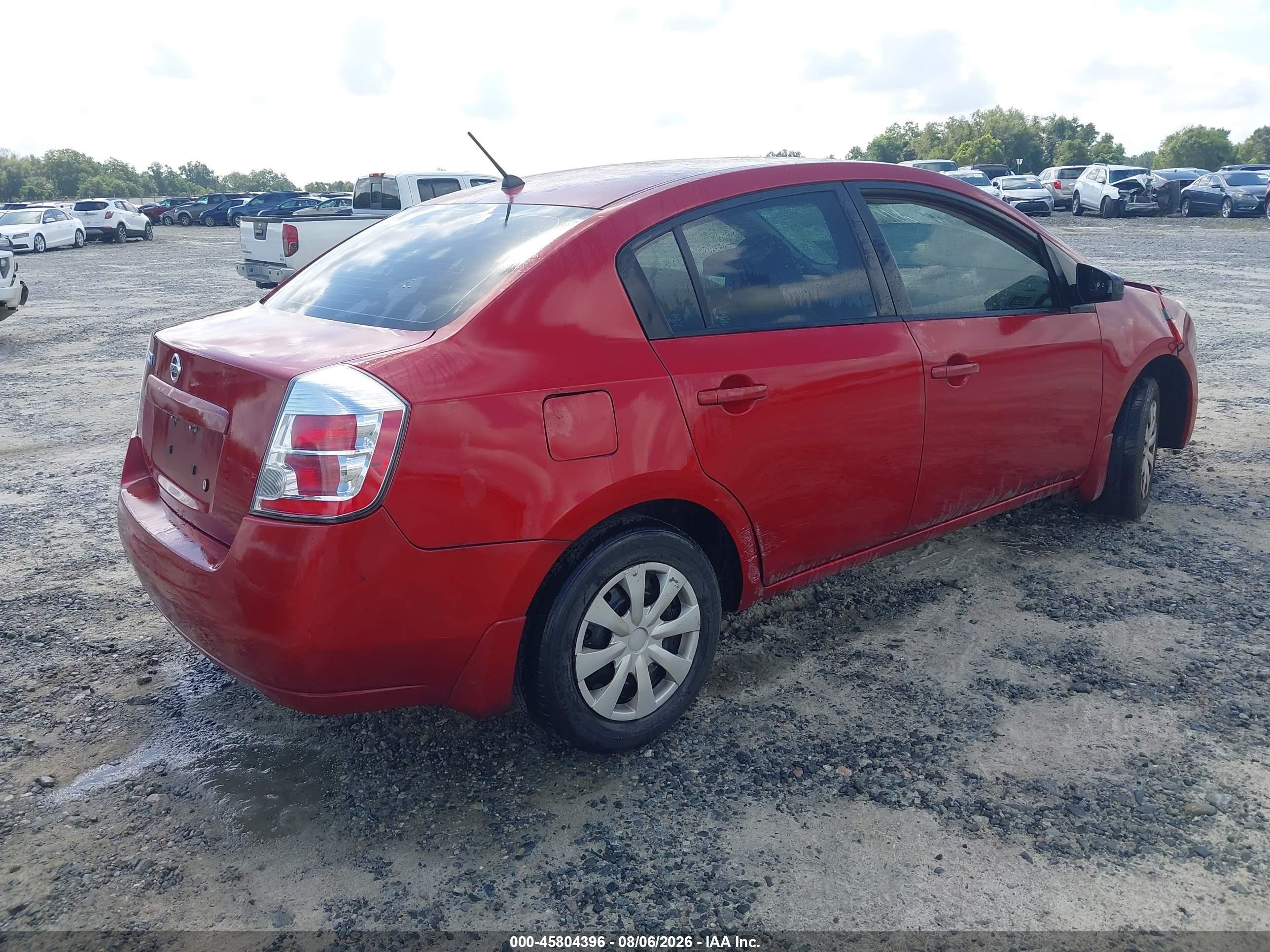 2009 Nissan Sentra 2.0 Red vin: 3N1AB61EX9L617761