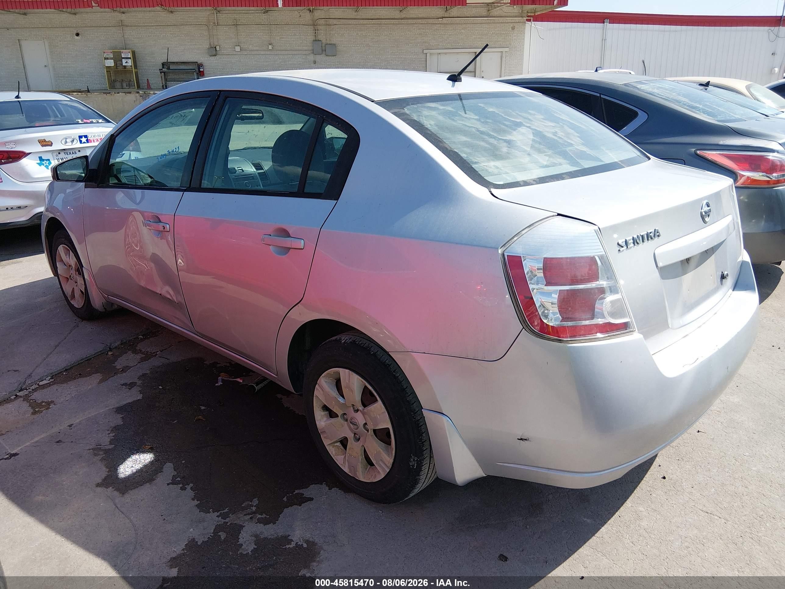 2009 Nissan Sentra 2.0 Silver vin: 3N1AB61EX9L639081