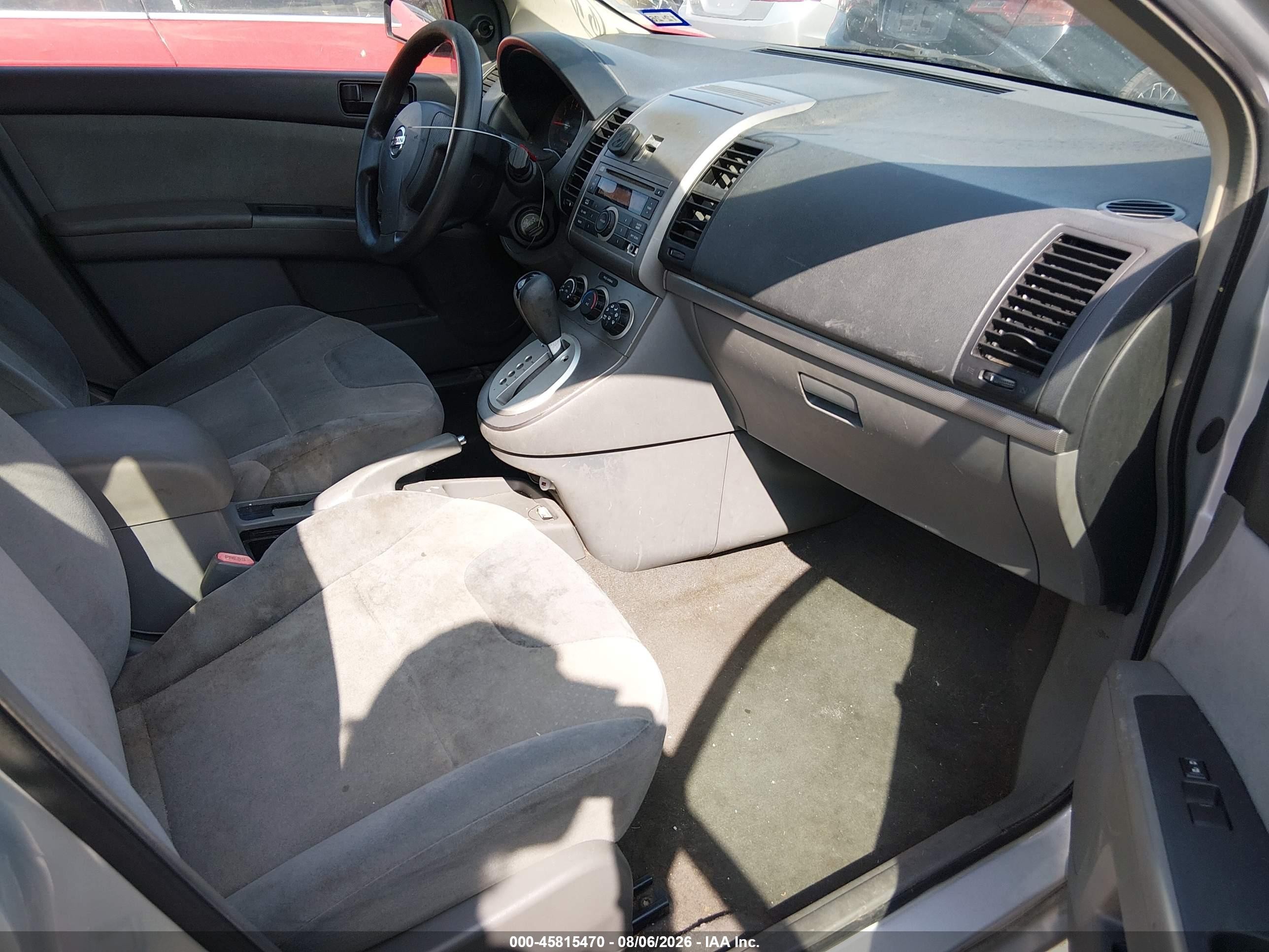 2009 Nissan Sentra 2.0 Silver vin: 3N1AB61EX9L639081