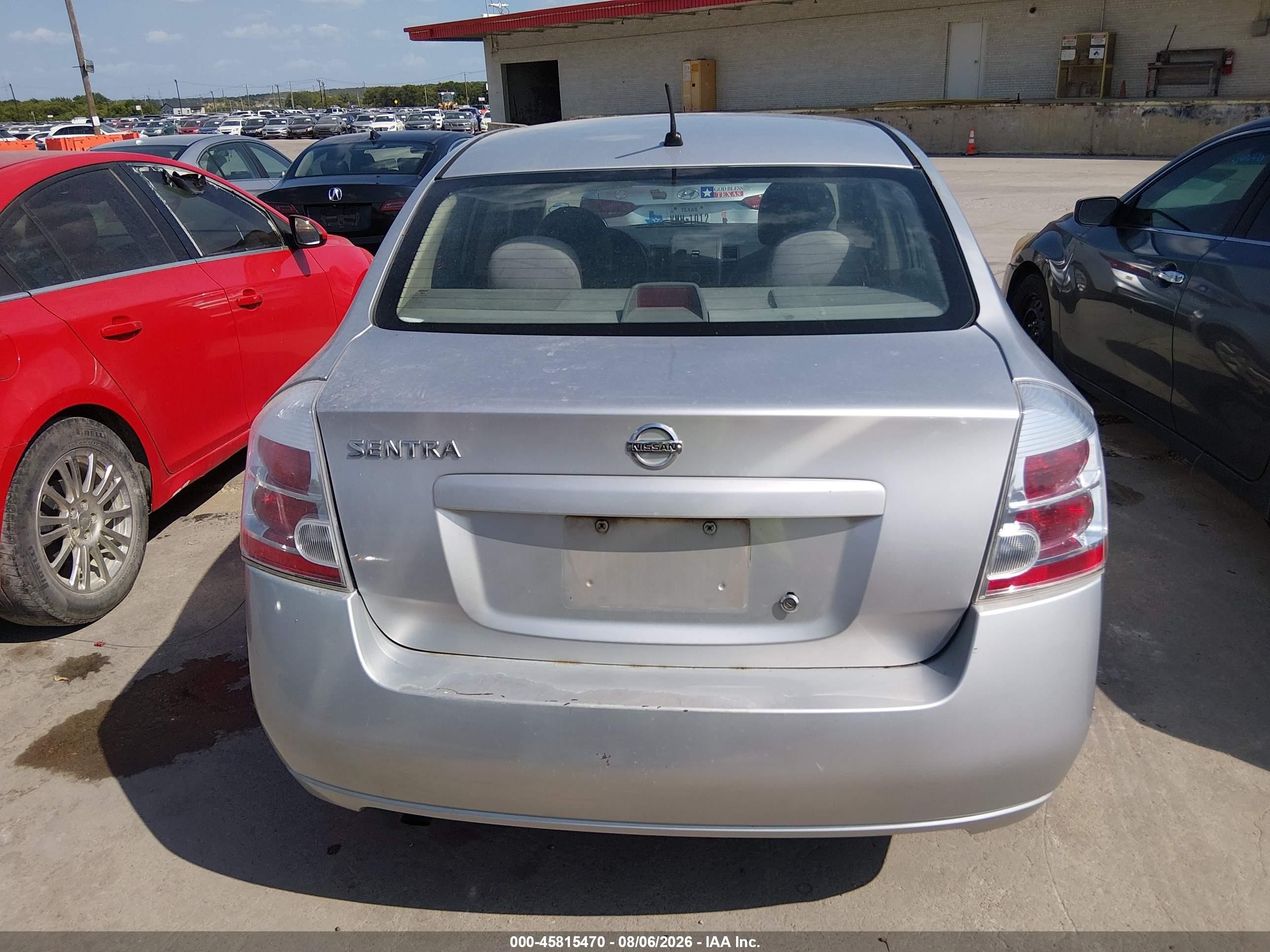 2009 Nissan Sentra 2.0 Silver vin: 3N1AB61EX9L639081