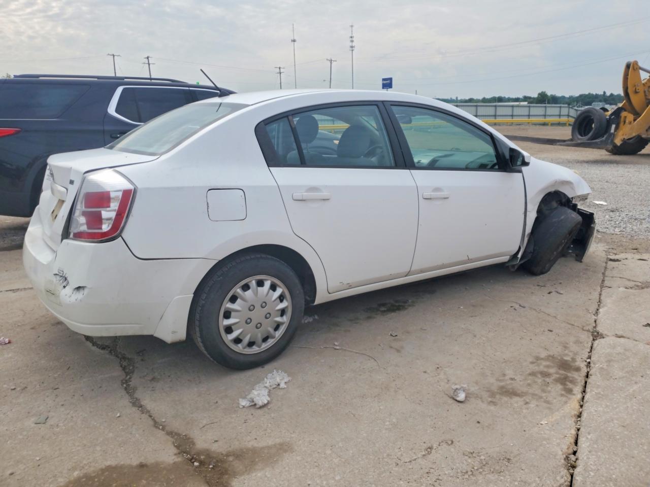 2009 Nissan Sentra 2.0 White vin: 3N1AB61EX9L640280