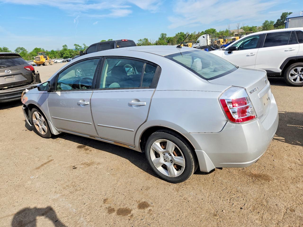 2009 Nissan Sentra 2.0 Silver vin: 3N1AB61EX9L641087