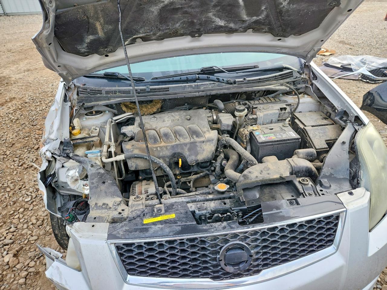 2009 Nissan Sentra 2.0 Silver vin: 3N1AB61EX9L671979