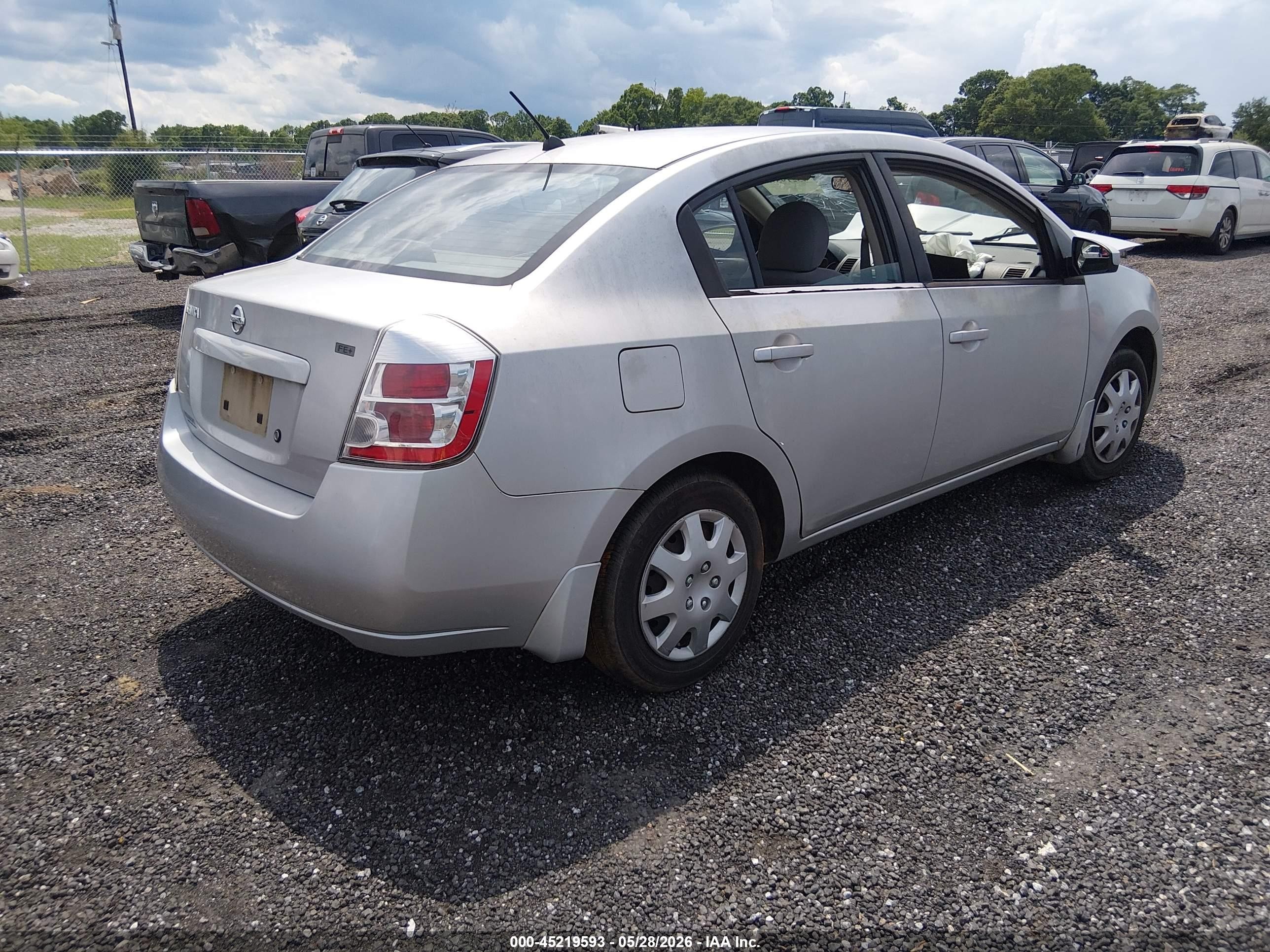 2009 Nissan Sentra 2.0 Silver vin: 3N1AB61EX9L680259