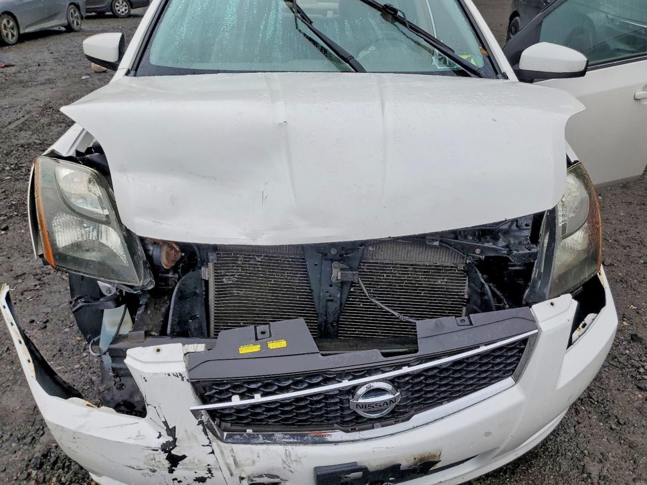 2010 Nissan Sentra 2.0 White vin: 3N1AB6AP0AL624224