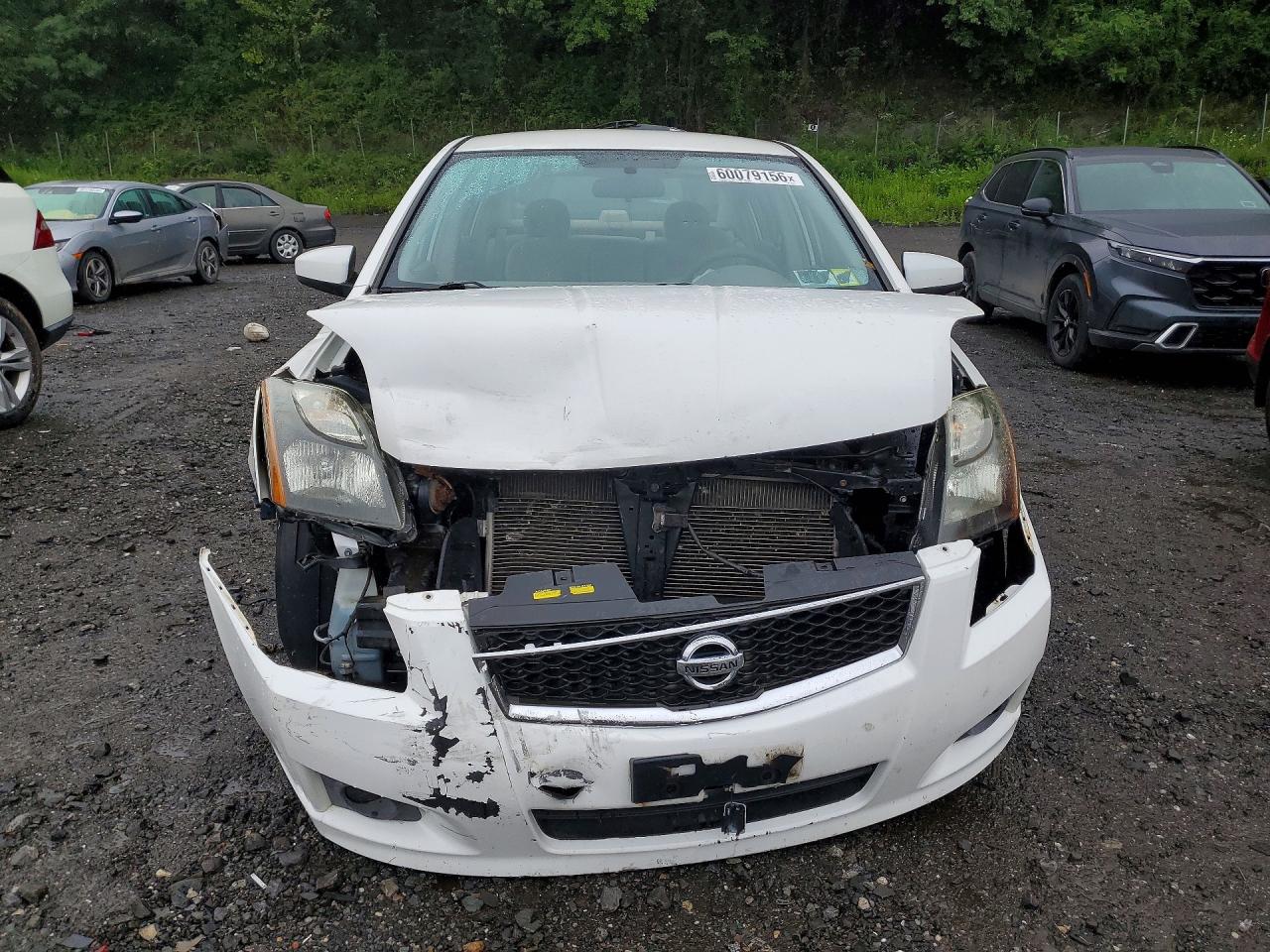 2010 Nissan Sentra 2.0 White vin: 3N1AB6AP0AL624224