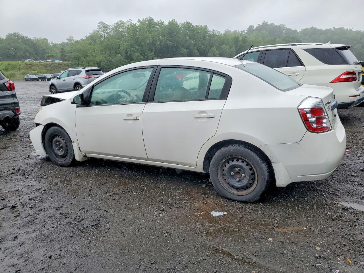 2010 Nissan Sentra 2.0 White vin: 3N1AB6AP0AL624224