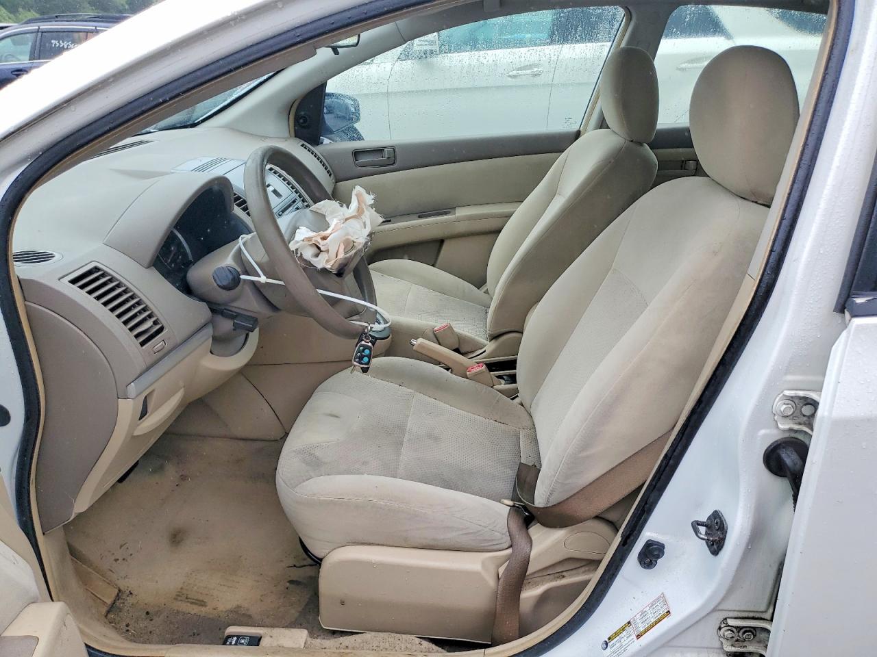 2010 Nissan Sentra 2.0 White vin: 3N1AB6AP0AL624224
