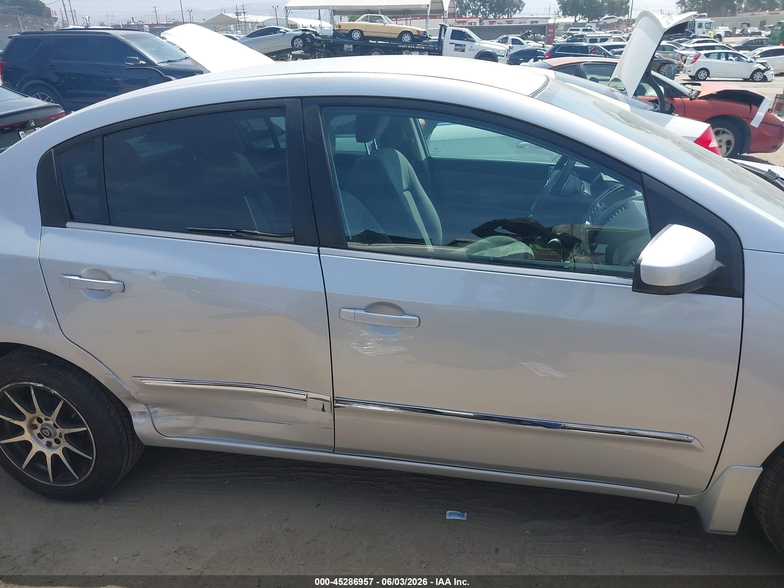 2010 Nissan Sentra 2.0s Gray vin: 3N1AB6AP0AL648152