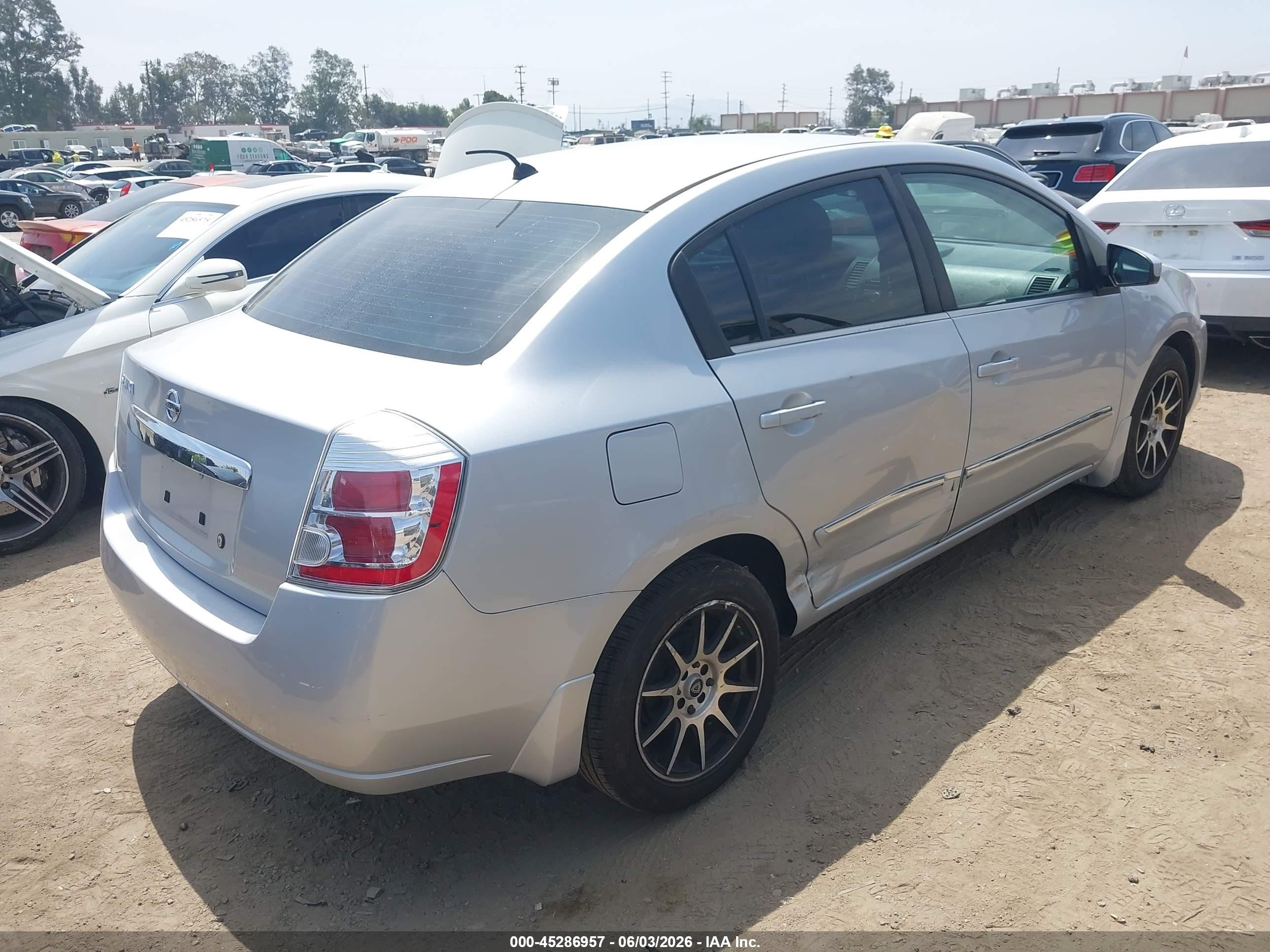 2010 Nissan Sentra 2.0s Gray vin: 3N1AB6AP0AL648152