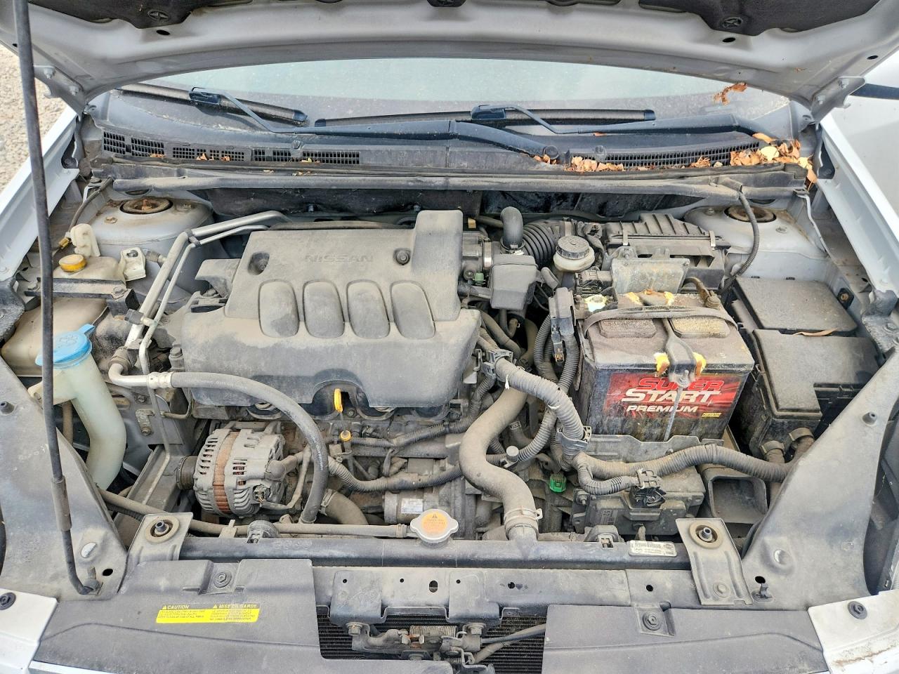 2010 Nissan Sentra 2.0 Silver vin: 3N1AB6AP0AL688182