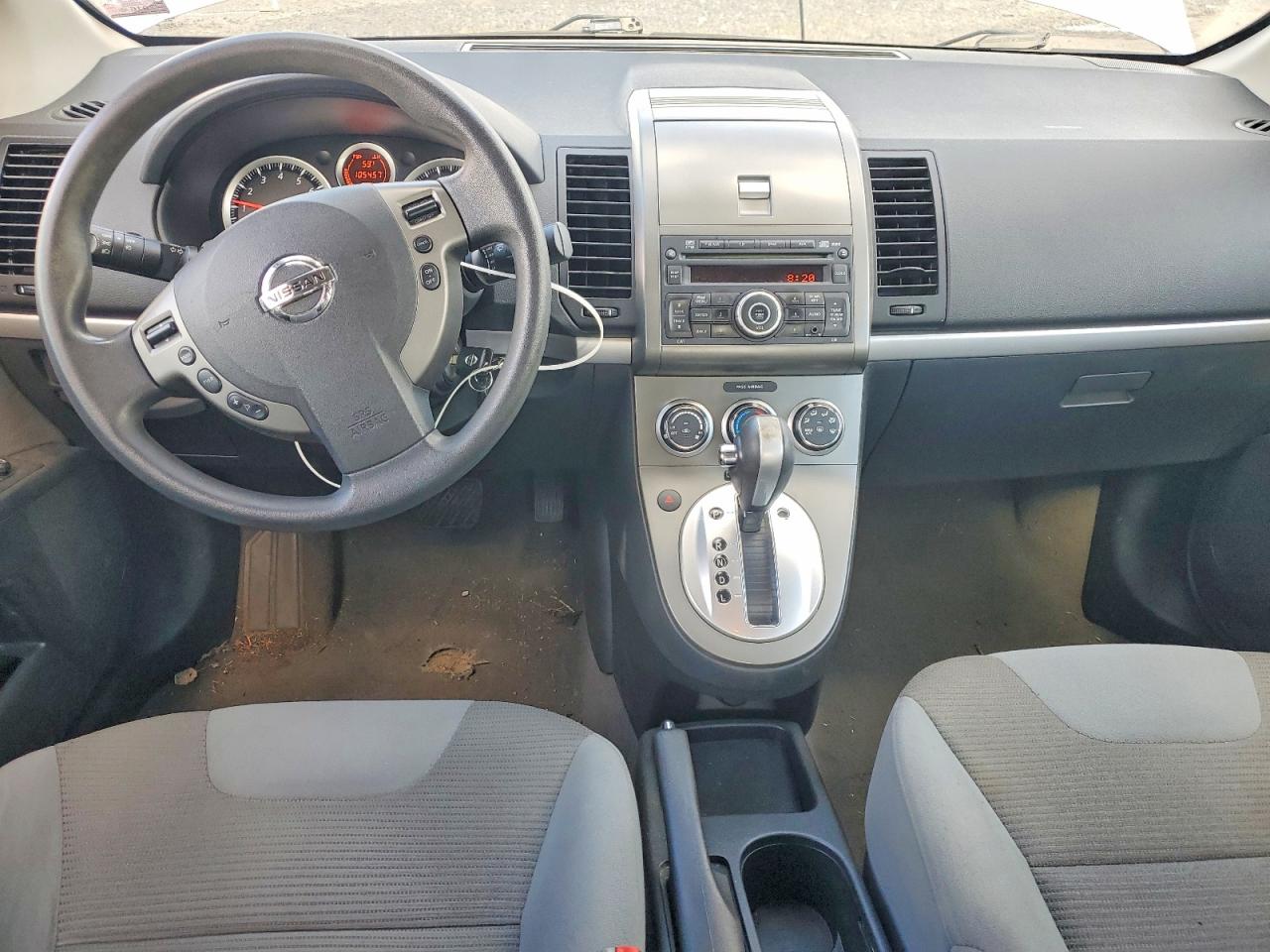 2010 Nissan Sentra 2.0 Silver vin: 3N1AB6AP0AL690966