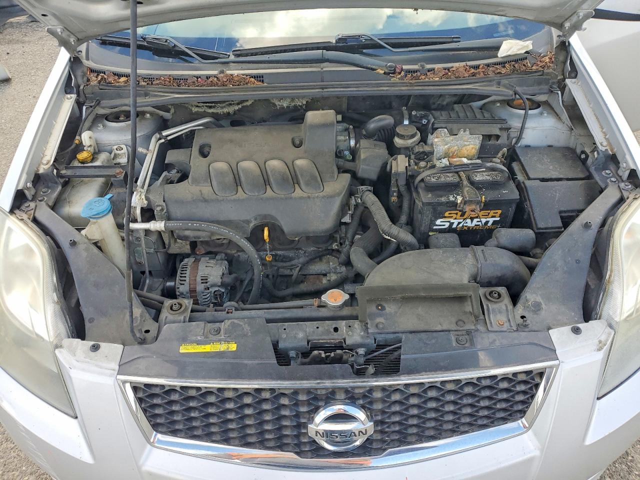 2010 Nissan Sentra 2.0 Silver vin: 3N1AB6AP0AL690966