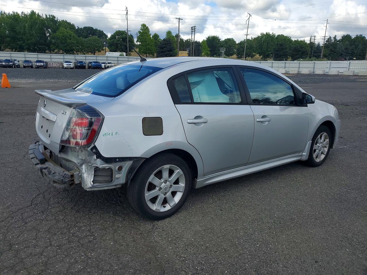 2010 Nissan Sentra 2.0 Silver vin: 3N1AB6AP0AL690966