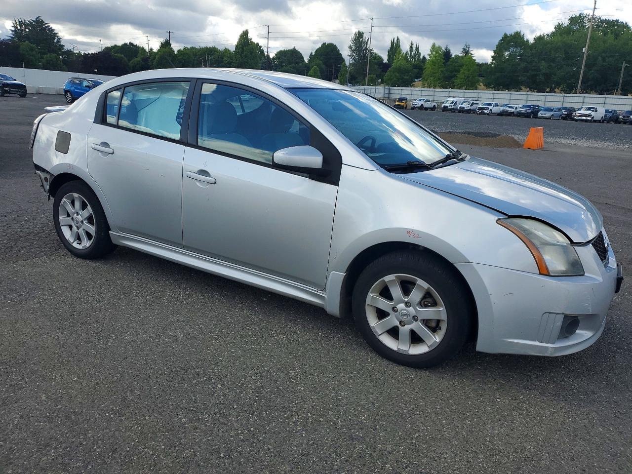 2010 Nissan Sentra 2.0 Silver vin: 3N1AB6AP0AL690966