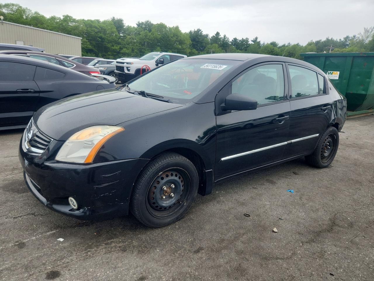 2010 Nissan Sentra 2.0 Black vin: 3N1AB6AP0AL696363