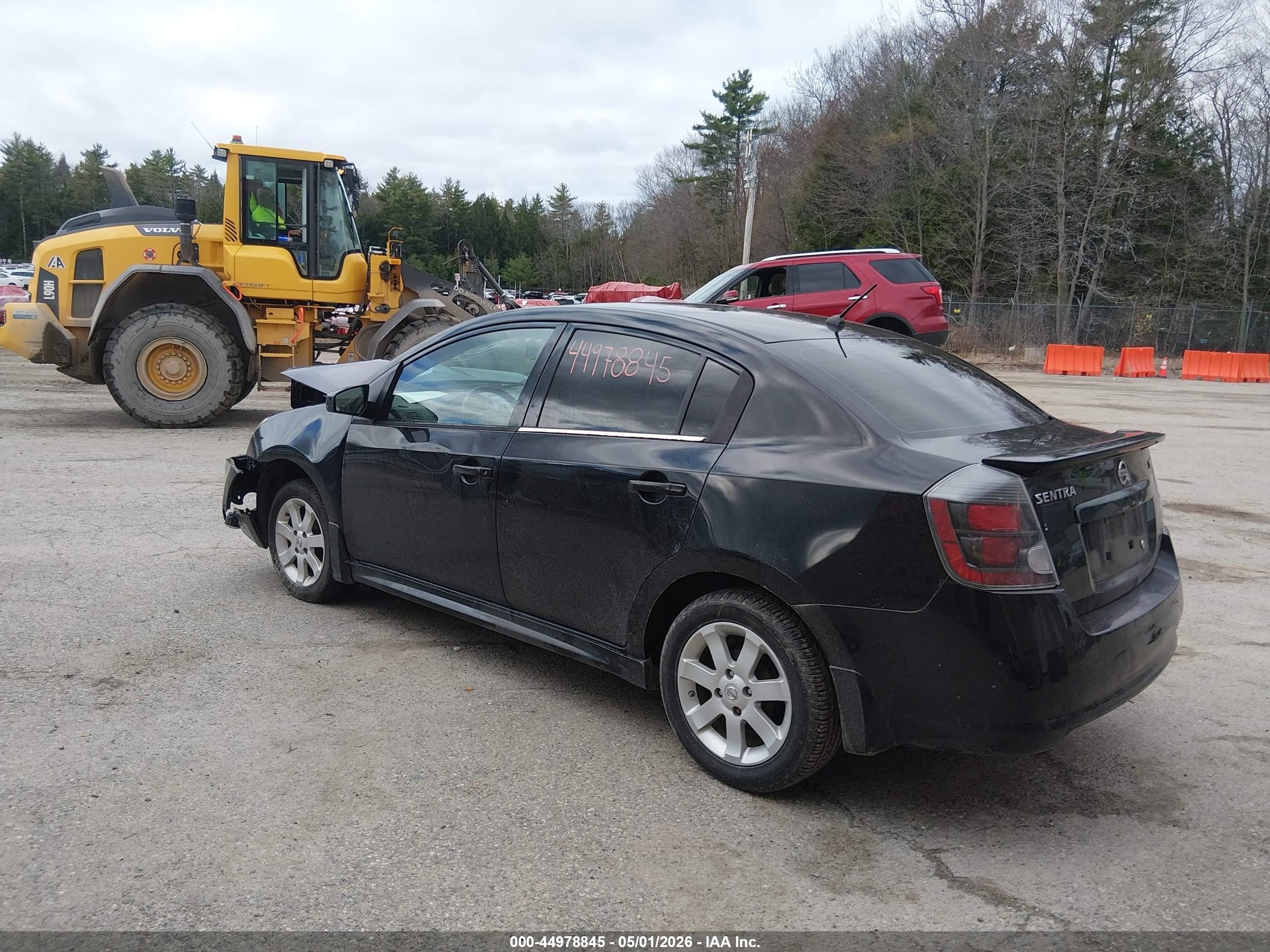 2010 Nissan Sentra 2.0sr Черный vin: 3N1AB6AP0AL710441
