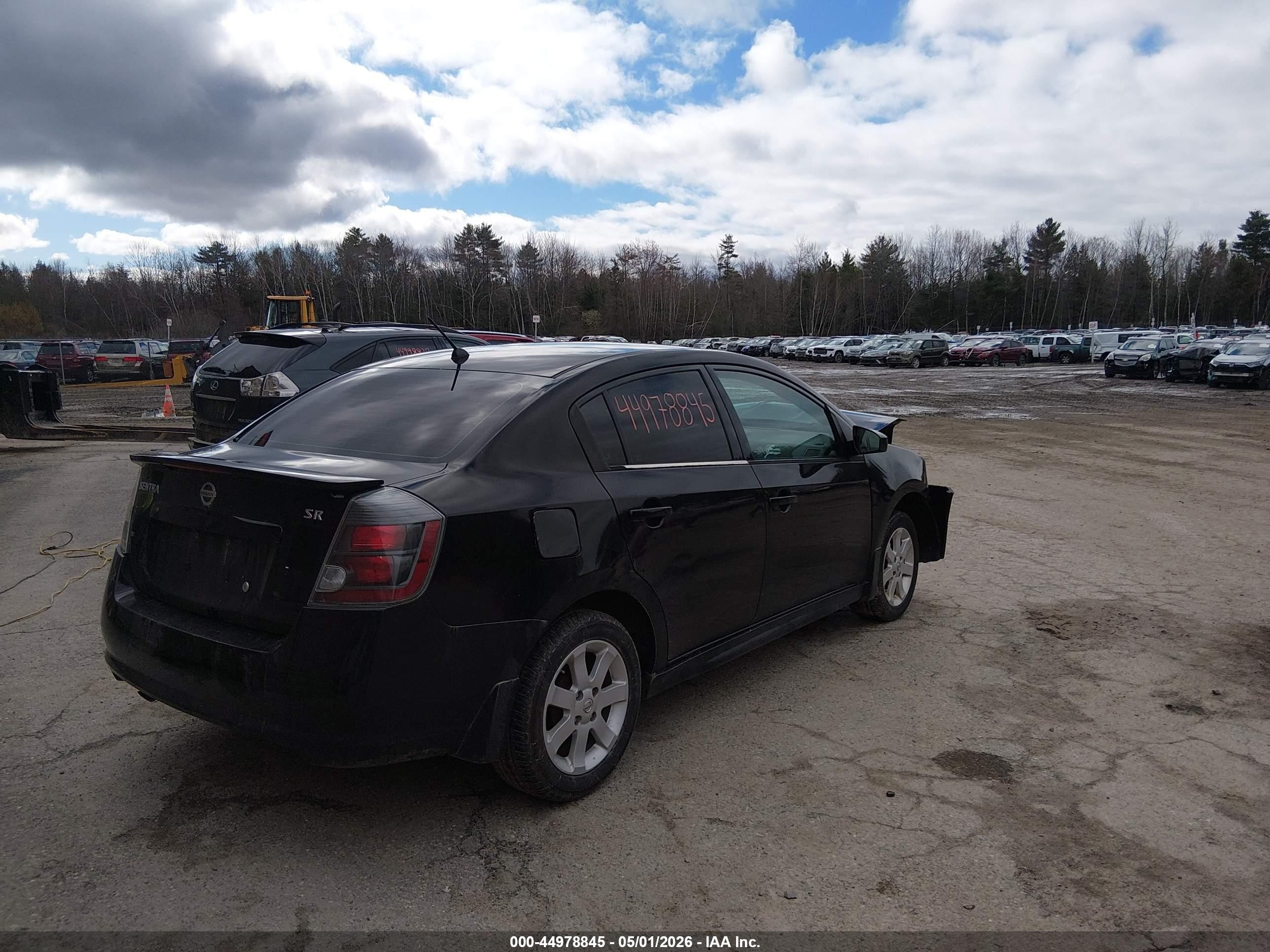 2010 Nissan Sentra 2.0sr Черный vin: 3N1AB6AP0AL710441