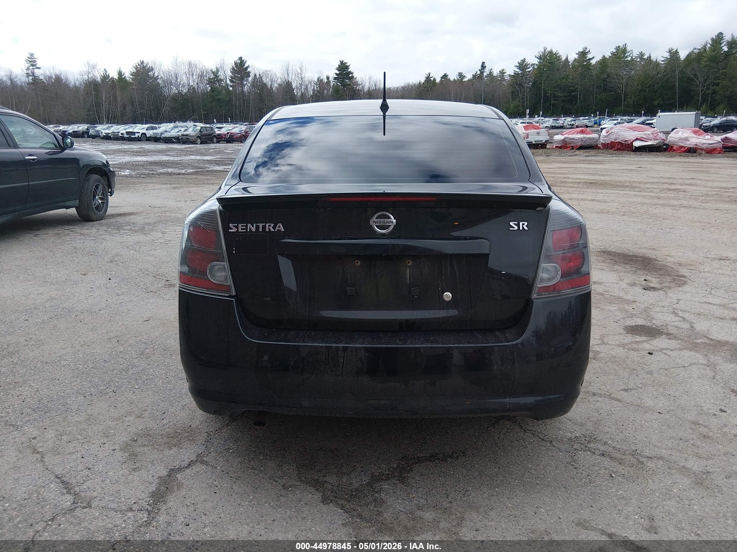 2010 Nissan Sentra 2.0sr Черный vin: 3N1AB6AP0AL710441