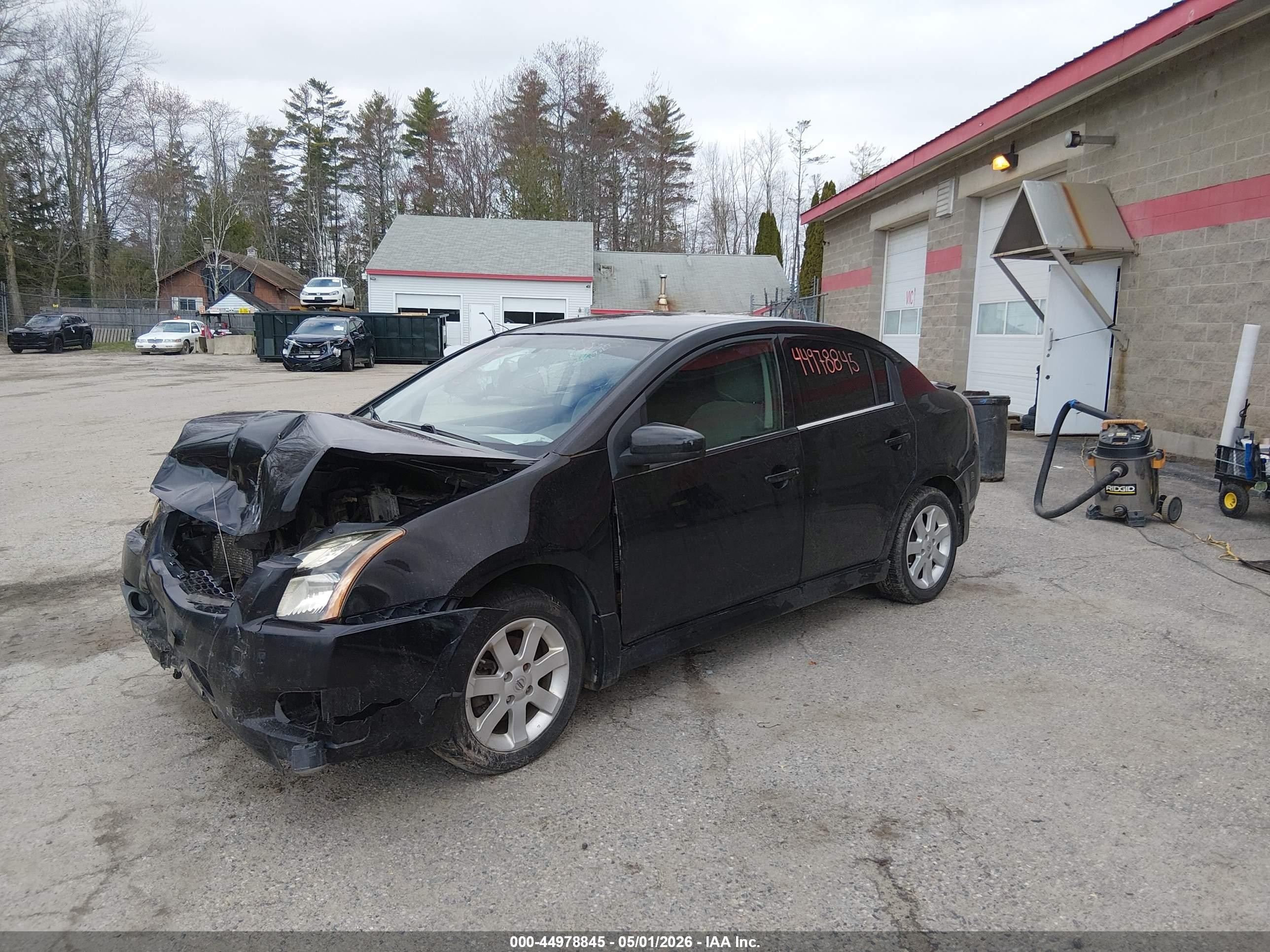 2010 Nissan Sentra 2.0sr Черный vin: 3N1AB6AP0AL710441