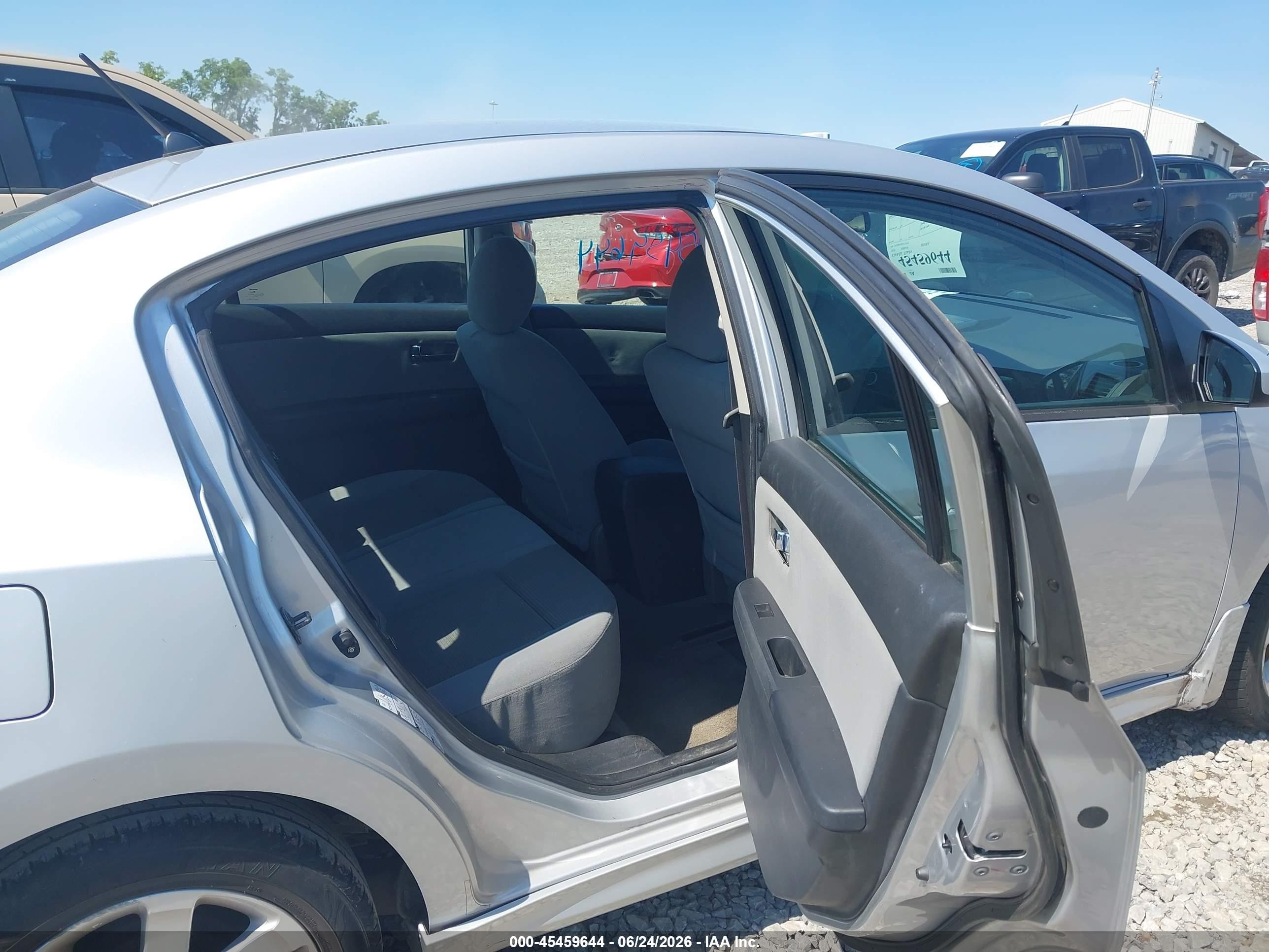 2010 Nissan Sentra 2.0sr Silver vin: 3N1AB6AP0AL712979