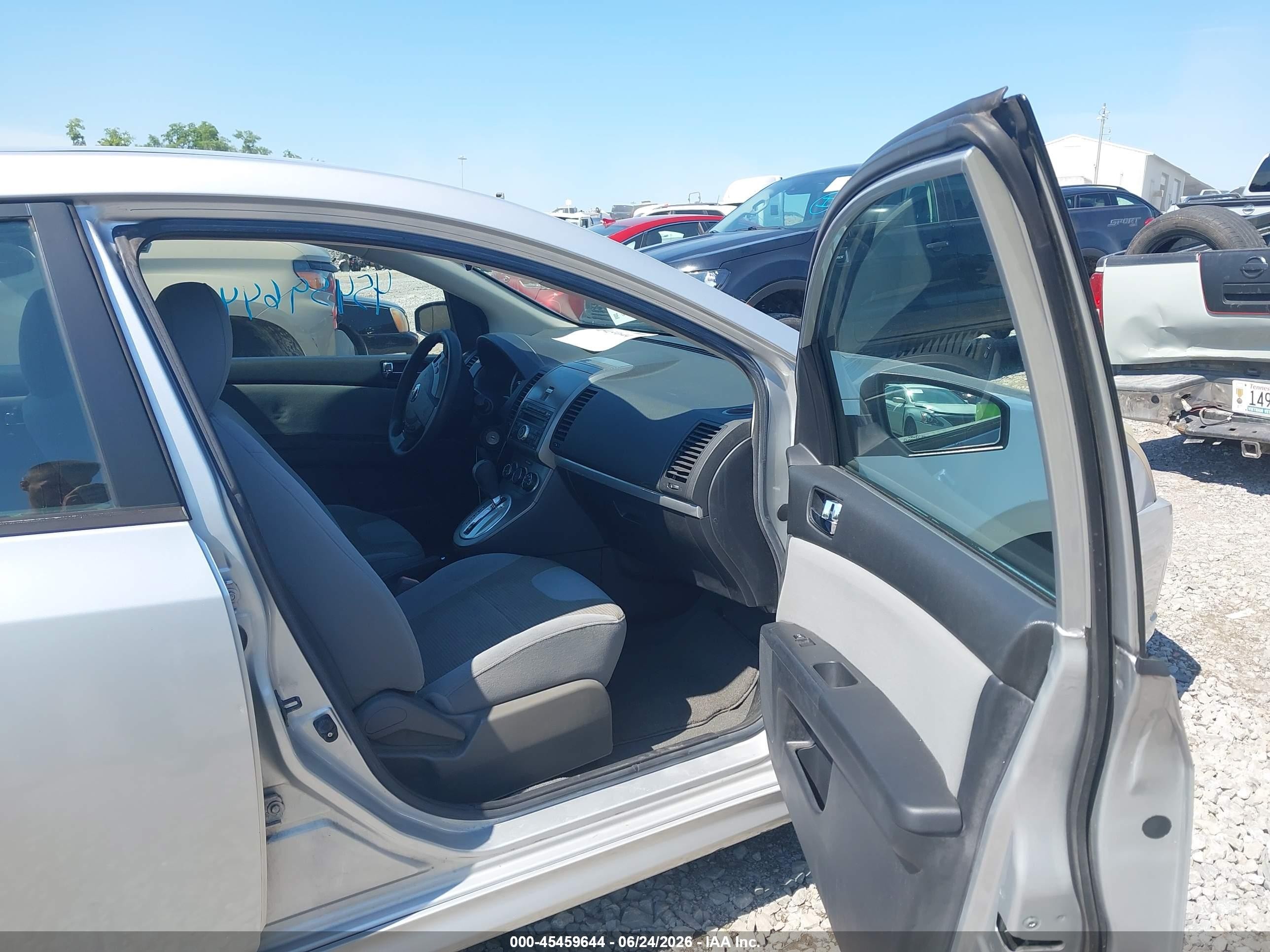 2010 Nissan Sentra 2.0sr Silver vin: 3N1AB6AP0AL712979