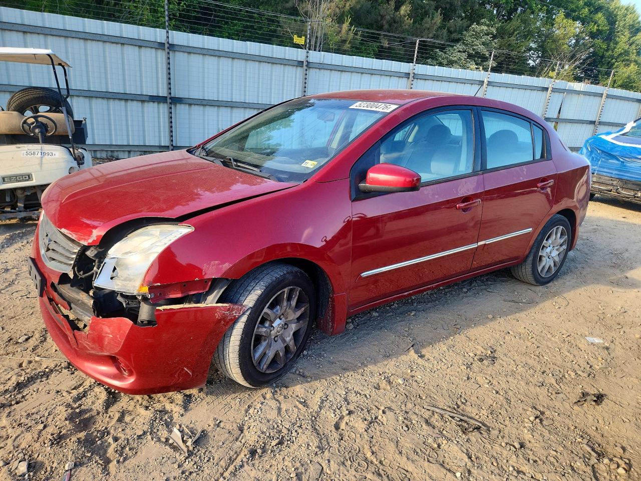 2010 Nissan Sentra 2.0 Red vin: 3N1AB6AP0AL719804