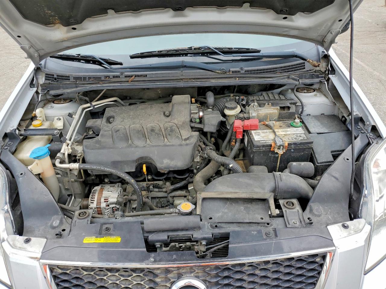 2011 Nissan Sentra 2.0 Silver vin: 3N1AB6AP0BL609238