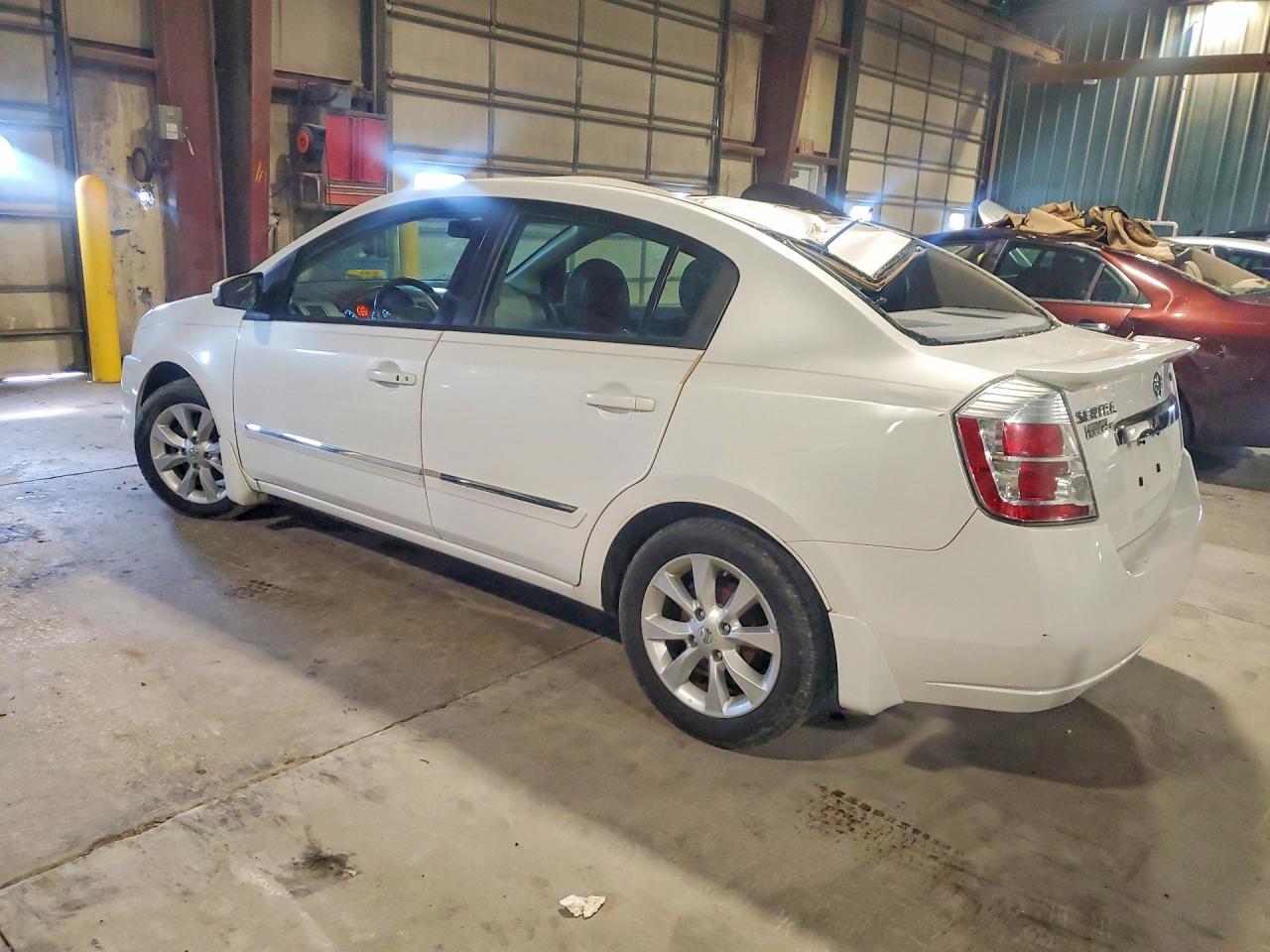 2011 Nissan Sentra 2.0 White vin: 3N1AB6AP0BL614407