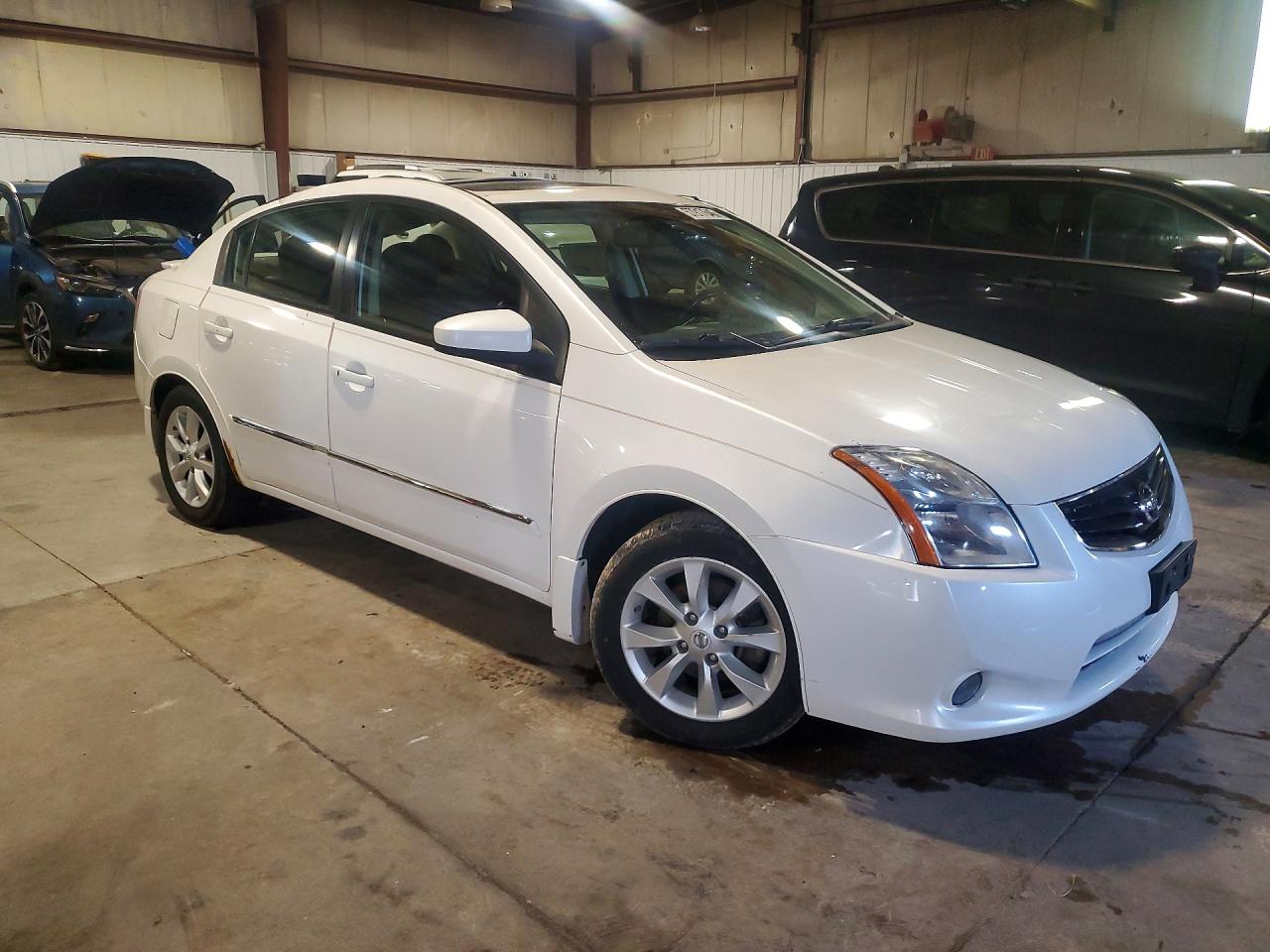 2011 Nissan Sentra 2.0 White vin: 3N1AB6AP0BL614407