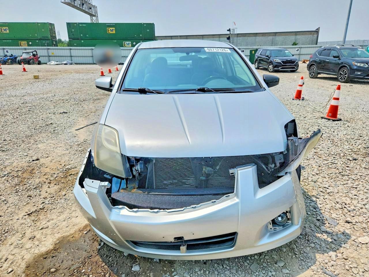 2011 Nissan Sentra 2.0 Silver vin: 3N1AB6AP0BL621079