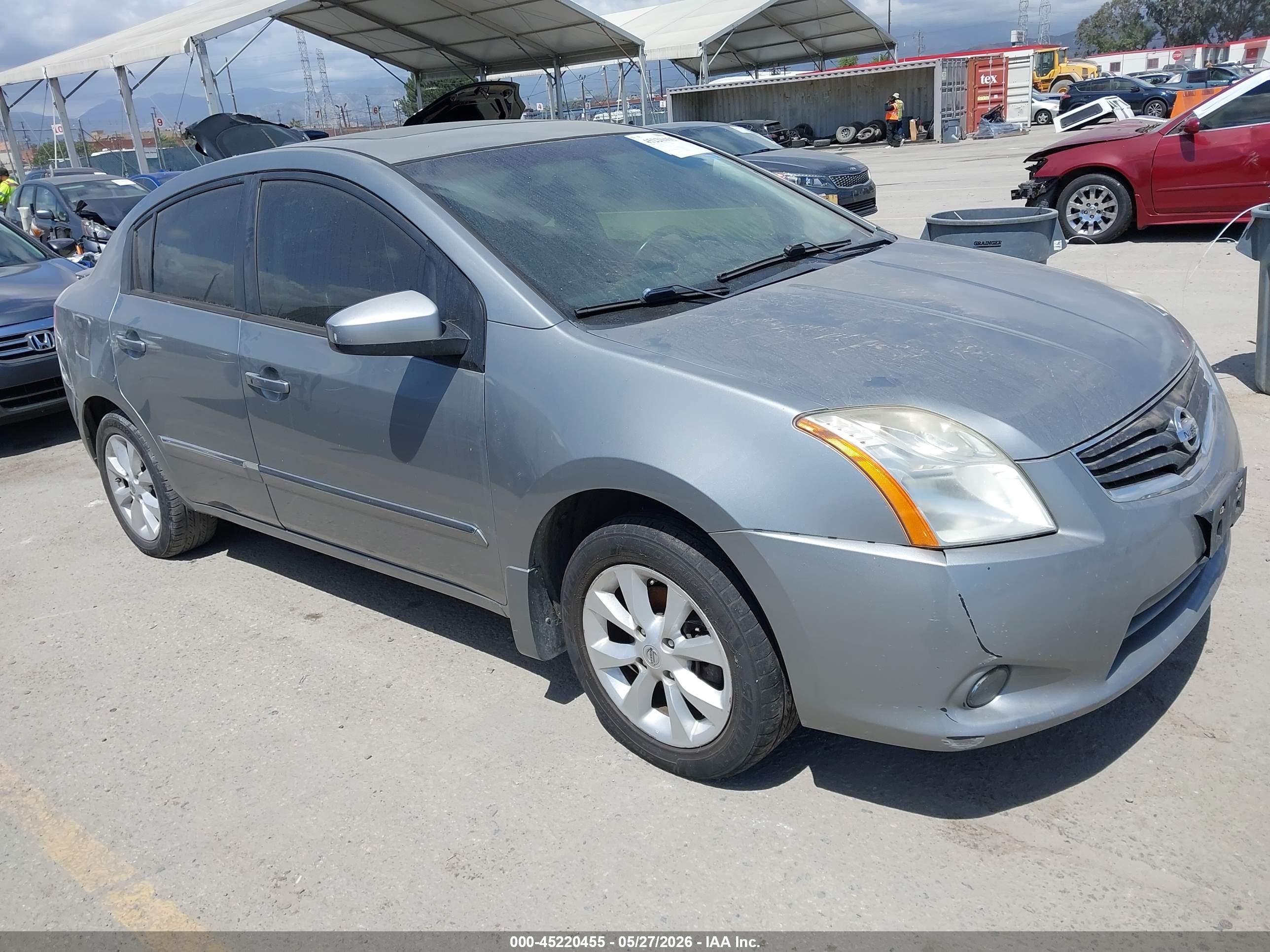 2011 Nissan Sentra 2.0sl Silver vin: 3N1AB6AP0BL621504