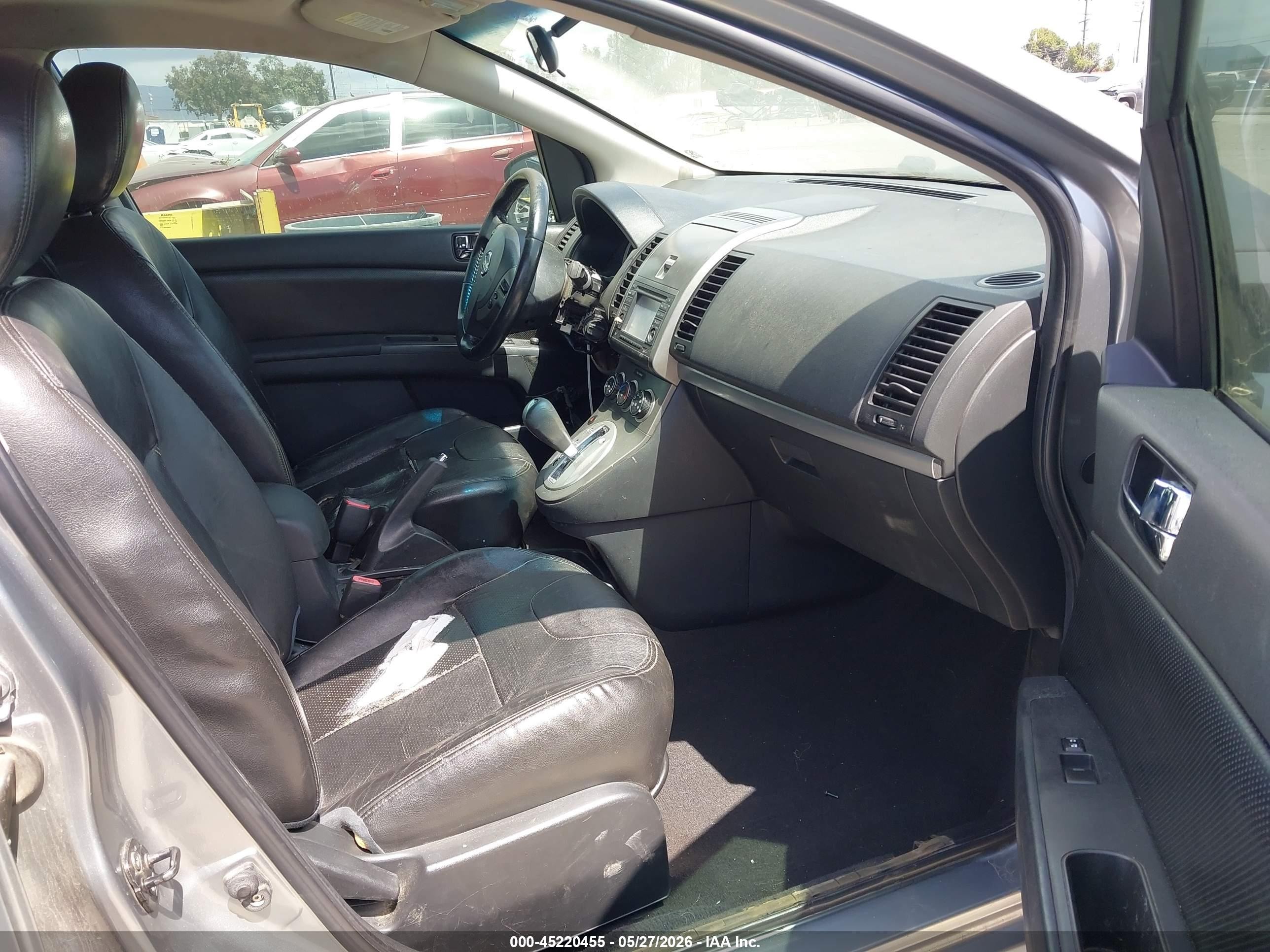2011 Nissan Sentra 2.0sl Silver vin: 3N1AB6AP0BL621504