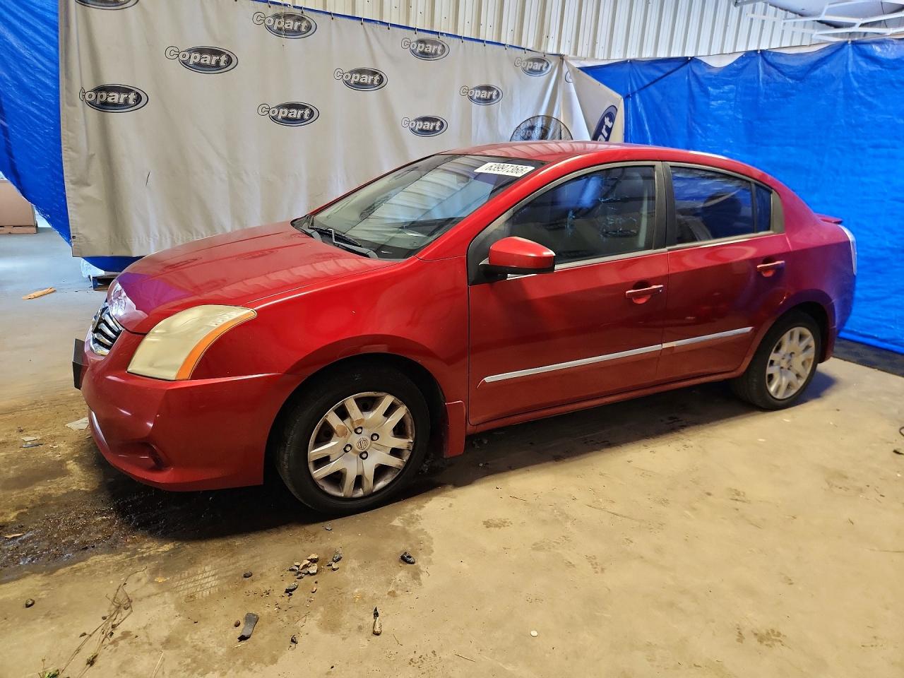 2011 Nissan Sentra 2.0 Red vin: 3N1AB6AP0BL624676